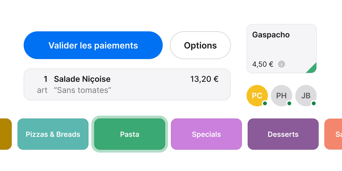 myPOS Order — opérations